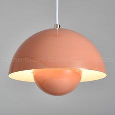 Подвесной светильник Cloyd ERMA-B P1 / Ø23 см - коралловый (арт.11395) - фото, цена, описание, характеристики