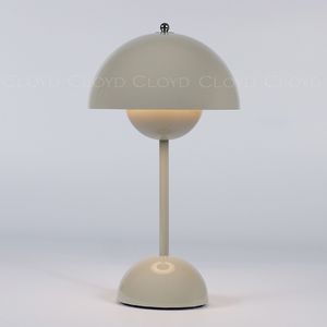 Настольная лампа Cloyd ERMA-B T1 / выс. 30 см - серый (арт.30133) - фото, цена, описание, характеристики