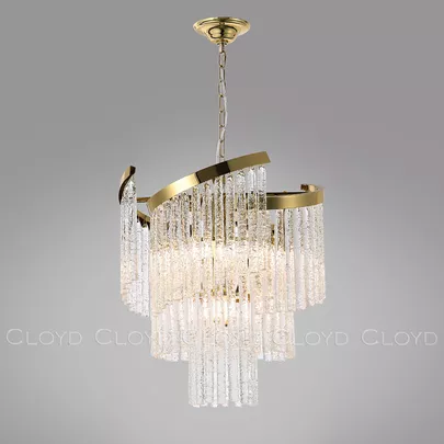Люстра Cloyd EVOLUTE-D C9 / Ø65 см - золото (арт.11644) - фото, цена, описание, характеристики