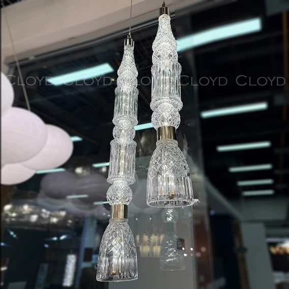 Подвесной светильник Cloyd LACONIA P1 / выс. 60 см - золото (арт.11632) - фото, цена, описание, характеристики