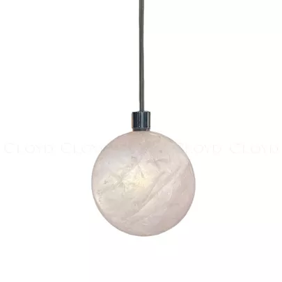 Подвесной светильник Cloyd NIXUS-A P1 / Ø5 см - кварц - хром (арт.12620) - фото, цена, описание, характеристики