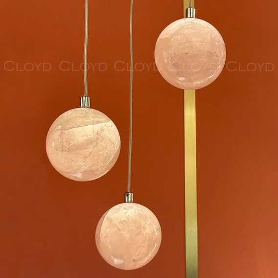 Подвесной светильник Cloyd NIXUS-A P1 / Ø5 см - кварц - хром (арт.12620) - фото, цена, описание, характеристики