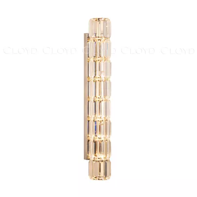 Бра Cloyd ORDINAL-F W7 / выс. 60 см - хром (арт.20316) - фото, цена, описание, характеристики