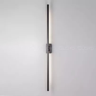 Бра Cloyd LINEAS-C W1 / выс. 100 см- 4000K - черный блестящий (арт.20873) - фото, цена, описание, характеристики