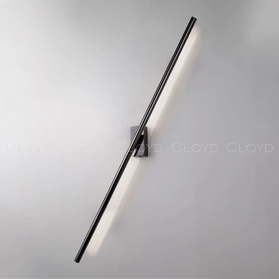 Бра Cloyd LINEAS-C W1 / выс. 100 см- 4000K - черный блестящий (арт.20873) - фото, цена, описание, характеристики