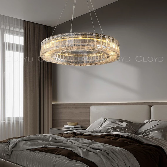 Люстра Cloyd TANGEISER C1 / Ø61 см - золото (арт.11472) - фото, цена, описание, характеристики