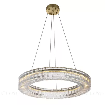 Люстра Cloyd TANGEISER C1 / Ø81 см - золото (арт.11473) - фото, цена, описание, характеристики
