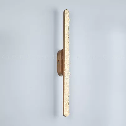 Бра Cloyd FRANZEN W1 / выс. 80 см - кварц - латунь (арт.20818) - фото, цена, описание, характеристики