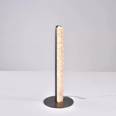 Настольная лампа Cloyd FRANZEN T1 / выс. 50 см - кварц - латунь (арт.30250) - фото, цена, описание, характеристики