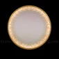 Зеркало Cloyd EDEL-B Mirror / Ø80 см - кварц - латунь (арт.50187) - фото, цена, описание, характеристики