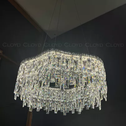 Люстра Cloyd ANTREA-A C1 / Ø62 см - хром (арт.11223) - фото, цена, описание, характеристики