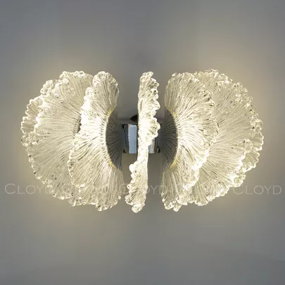 Бра Cloyd ANTIGUA W1 / выс. 17 см - хром (арт.20391) - фото, цена, описание, характеристики