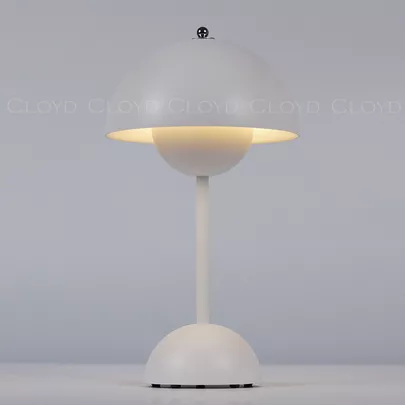 Настольная лампа Cloyd ERMA-B T1 / выс. 30 см - белый (арт.30135) - фото, цена, описание, характеристики