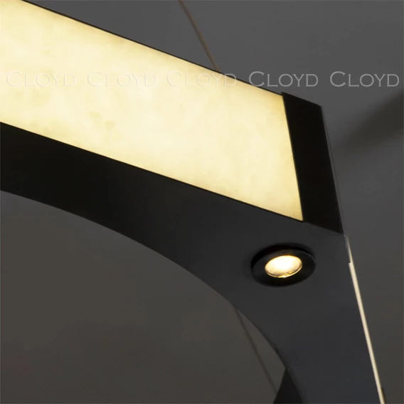 Люстра Cloyd BRADIS C1 / Ø60 см - черный (арт.11369) - фото, цена, описание, характеристики