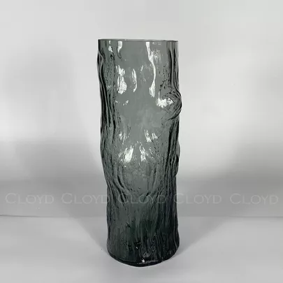 Ваза Cloyd арт.50130 / выс. 43 см - дымчатое стекло / серия 1620 - фото, цена, описание, характеристики