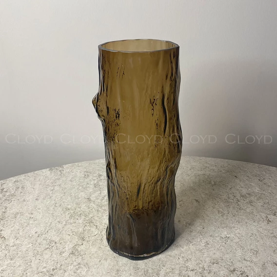 Ваза Cloyd арт.50132 / выс. 43 см - коричнев. стекло / серия 1620 - фото, цена, описание, характеристики