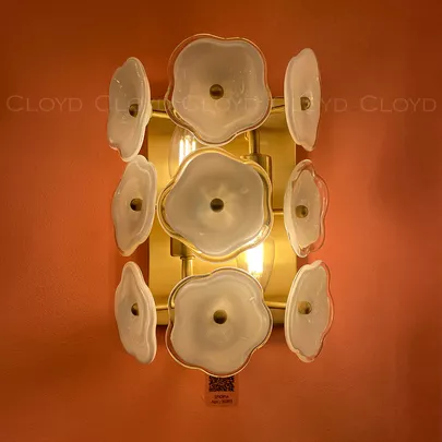 Бра Cloyd EFIOPIA W2 / выс. 28 см - латунь (арт.20393) - фото, цена, описание, характеристики