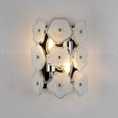 Бра Cloyd EFIOPIA W2 / выс. 28 см - хром (арт.20394) - фото, цена, описание, характеристики