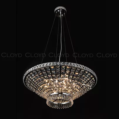 Люстра Cloyd FIALA C8 / Ø60 см - хром (арт.11454) - фото, цена, описание, характеристики