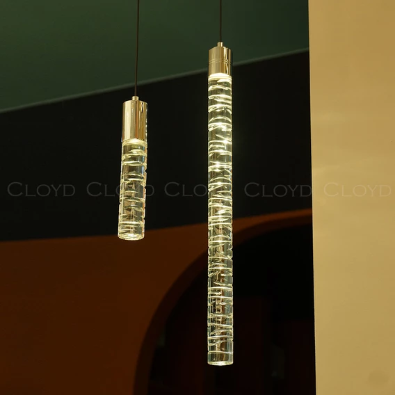 Подвесной светильник Cloyd ESPE-A P1 / выс. 66 см - хром (арт.11479) - фото, цена, описание, характеристики