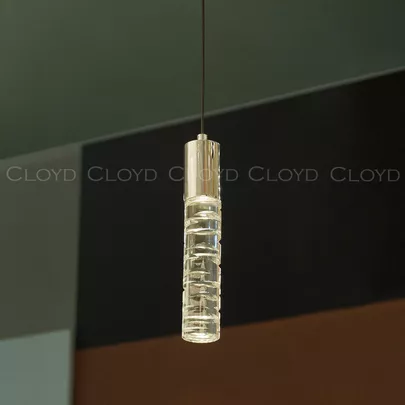 Подвесной светильник Cloyd ESPE-A P1 / выс. 27 см - хром (арт.11480) - фото, цена, описание, характеристики