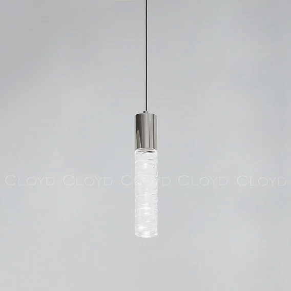 Подвесной светильник Cloyd ESPE-A P1 / выс. 27 см - хром (арт.11480) - фото, цена, описание, характеристики