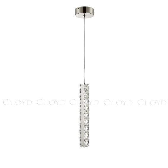 Подвесной светильник Cloyd ELATA P1 / выс. 38 см - хром (арт.11559) - фото, цена, описание, характеристики