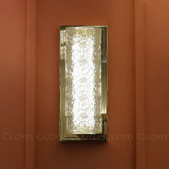 Бра Cloyd ESTET W1 / выс. 34 см - золото (арт.20422) - фото, цена, описание, характеристики