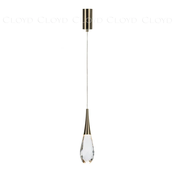 Подвесной светильник Cloyd IONIC P1 / выс. 32 см - золото (арт.11564) - фото, цена, описание, характеристики
