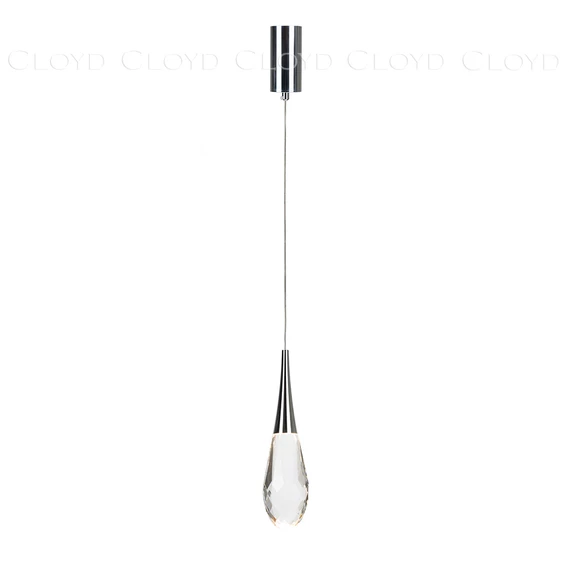 Подвесной светильник Cloyd IONIC P1 / выс. 32 см - хром (арт.11565) - фото, цена, описание, характеристики