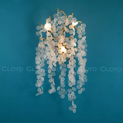 Бра Cloyd HAOMA W3 / выс. 72 см - латунь (арт.20324) - фото, цена, описание, характеристики