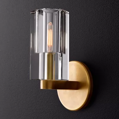 Бра Cloyd GONNER W1 / выс. 25 см - латунь (арт.20199) - фото, цена, описание, характеристики