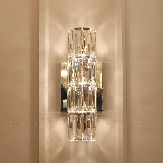 Бра Cloyd EPICURE W3 / выс. 30 см - хром (арт.20260) - фото, цена, описание, характеристики