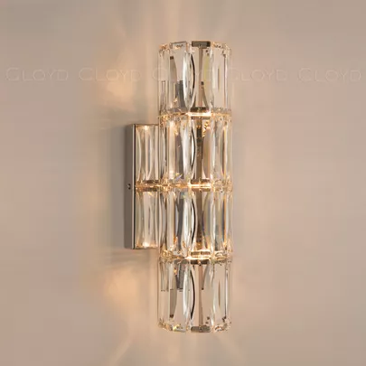 Бра Cloyd EPICURE W3 / выс. 30 см - хром (арт.20260) - фото, цена, описание, характеристики
