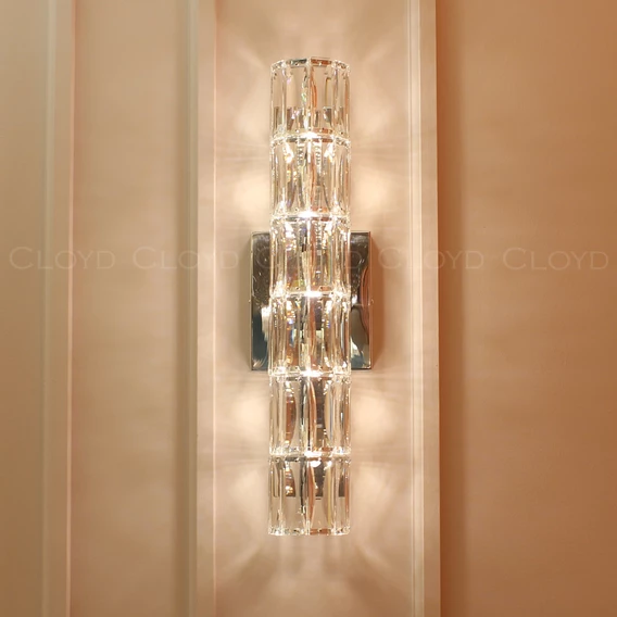 Бра Cloyd EPICURE W5 / выс. 45 см - хром (арт.20261) - фото, цена, описание, характеристики