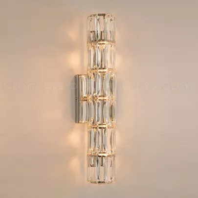 Бра Cloyd EPICURE W5 / выс. 45 см - хром (арт.20261) - фото, цена, описание, характеристики