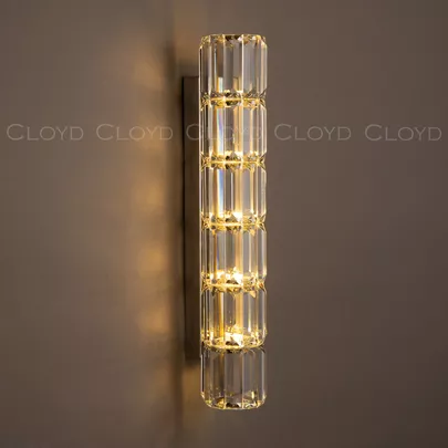 Бра Cloyd ORDINAL-F W5 / выс. 46 см - хром (арт.20296) - фото, цена, описание, характеристики