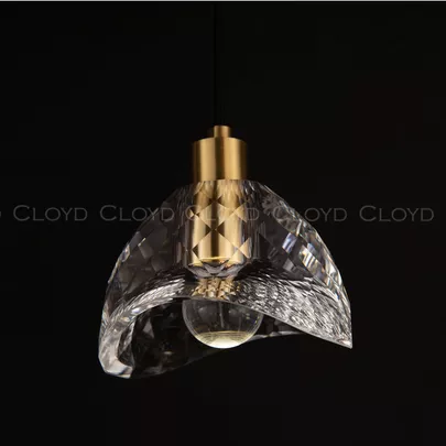 Подвесной светильник Cloyd VIKRAM P1 / Ø13 см - латунь (арт.11113) - фото, цена, описание, характеристики