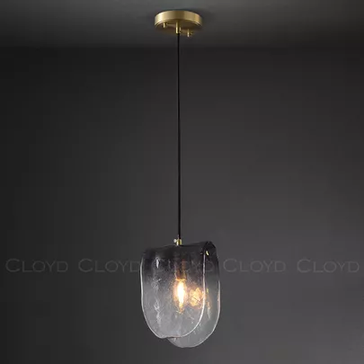 Подвесной светильник Cloyd SPANIEL P1 / выс. 21 см - латунь (арт.11115) - фото, цена, описание, характеристики