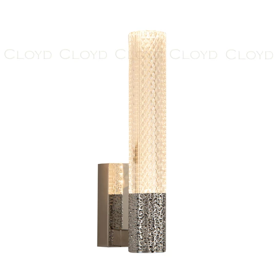Бра Cloyd FAGOTT W1 / выс. 30 см - хром (арт.20289) - фото, цена, описание, характеристики
