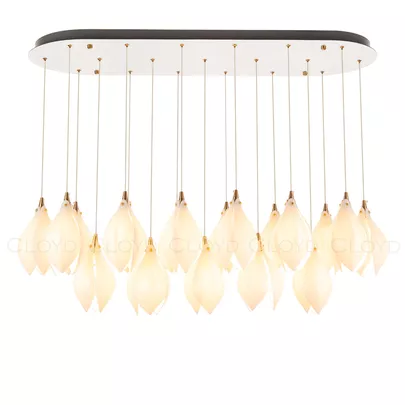 Люстра Cloyd MANGRA C19 / шир. 100 см - керамика - белый (арт.10365) - фото, цена, описание, характеристики