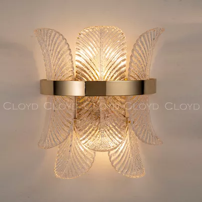 Бра Cloyd SIAM W5 / выс. 31 см - золото (арт.20123) - фото, цена, описание, характеристики