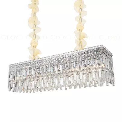 Люстра Cloyd ALCATRAZ-B C13 / шир. 104 см - хром (арт.10962) - фото, цена, описание, характеристики