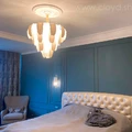 Люстра Cloyd Ceylon арт.10658 и бра Cloyd Tablion арт. 20168 в интерьере