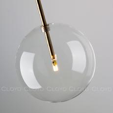 Подвесной светильник Cloyd CARAMBOL P1 / Ø20 см - латунь (арт.11152) - фото, цена, описание, характеристики