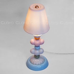 Настольная лампа Cloyd LOTTIE T1 - розовая керамика (арт.30035) - фото, цена, описание, характеристики
