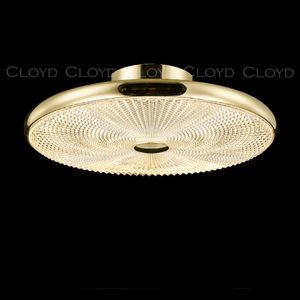 Потолочный светильник Cloyd DISCA FM1 / Ø42 см - золото (арт.11251) - фото, цена, описание, характеристики