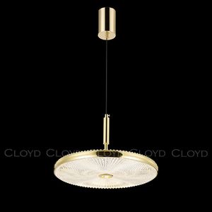 Подвесной светильник Cloyd DISCA P1 / Ø42 см - золото (арт.11252) - фото, цена, описание, характеристики