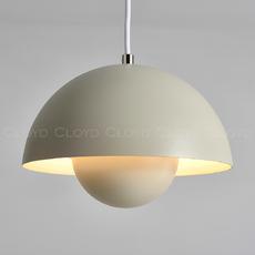 Подвесной светильник Cloyd ERMA-B P1 / Ø37 см - серый (арт.11399) - фото, цена, описание, характеристики