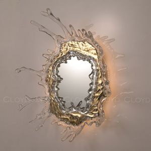 Зеркало Cloyd EVOKE-B Mirror / Ø65 см - золото (арт.50150) - фото, цена, описание, характеристики